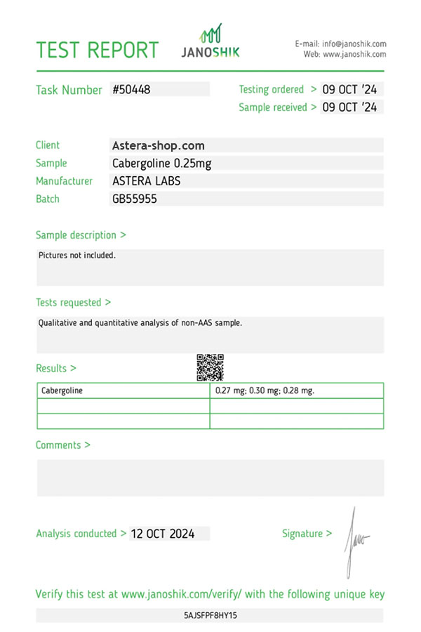 Cabergoline Astera Labs - Image 2